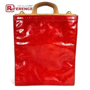 Louis Vuitton Monogram Vernis Patent Stanton Handbag Red